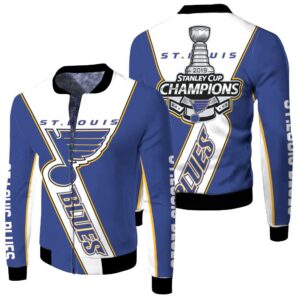St Louis Blues Stanley Cup Champions For Blues Fan 3D Bomber Jacket