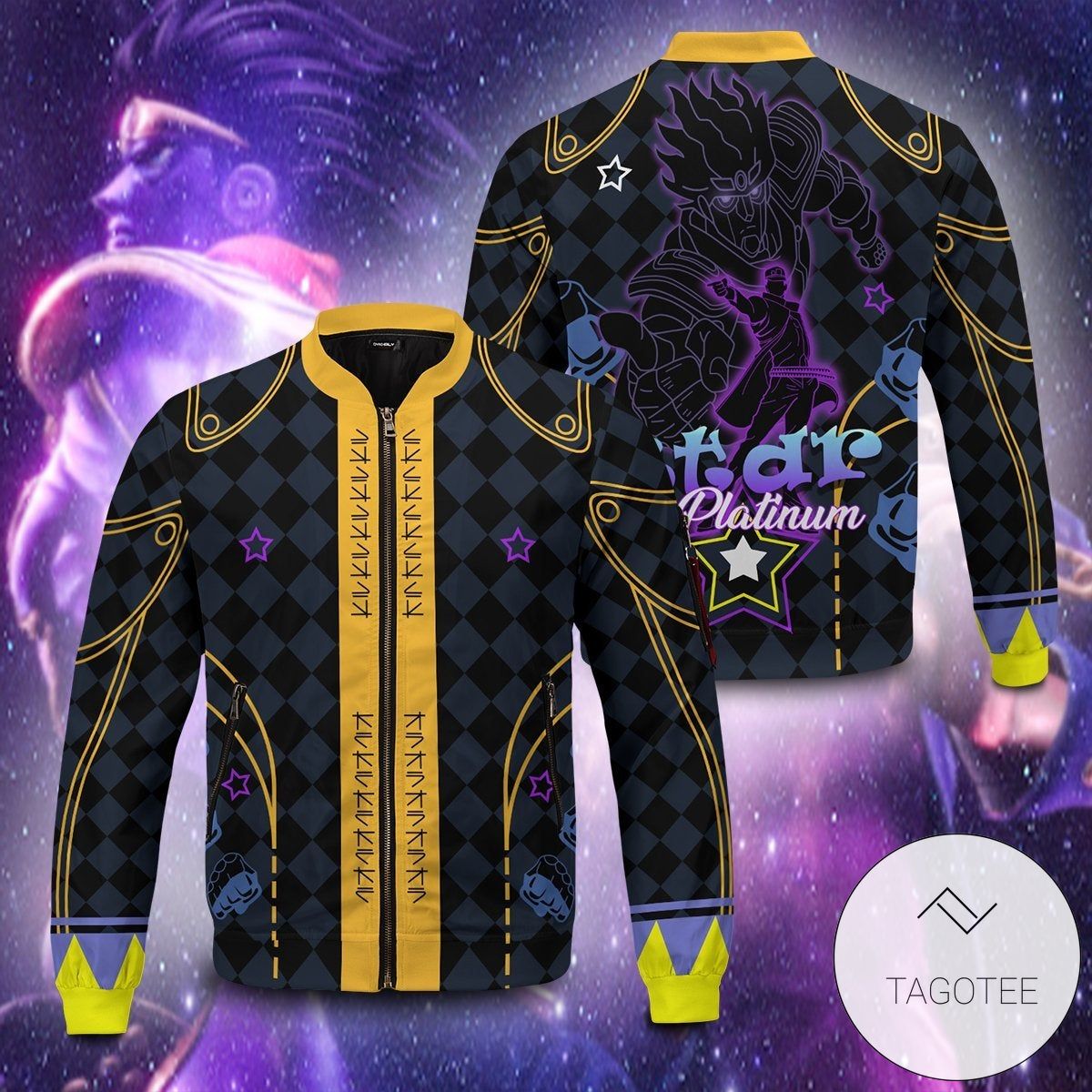 Star Platinum Bomber Jacket Star Platinum Bomber Jacket