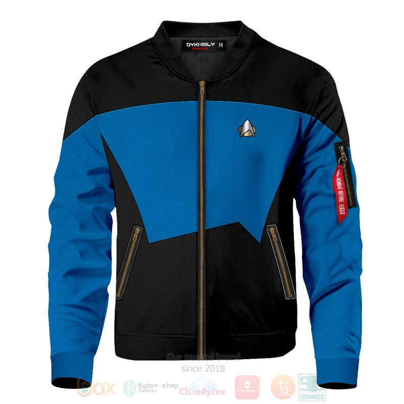Starfleet Science Division Bomber Jacket Starfleet Science Division Bomber Jacket