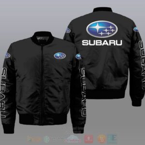 Subaru Car Bomber Jacket