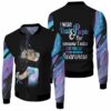 Suicide Prevention I Wear Teal And Purple For Someone I Miss Holographic Color 3D Printed Hoodie Jersey Bomber Jacket Model 5503 Bomber Jacket