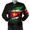 Suriname In Me Men's Bomber Jacket - Special Grunge Style A31 Bomber Jacket