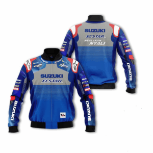 Suzuki Ecstar Blue Bomber Jacket