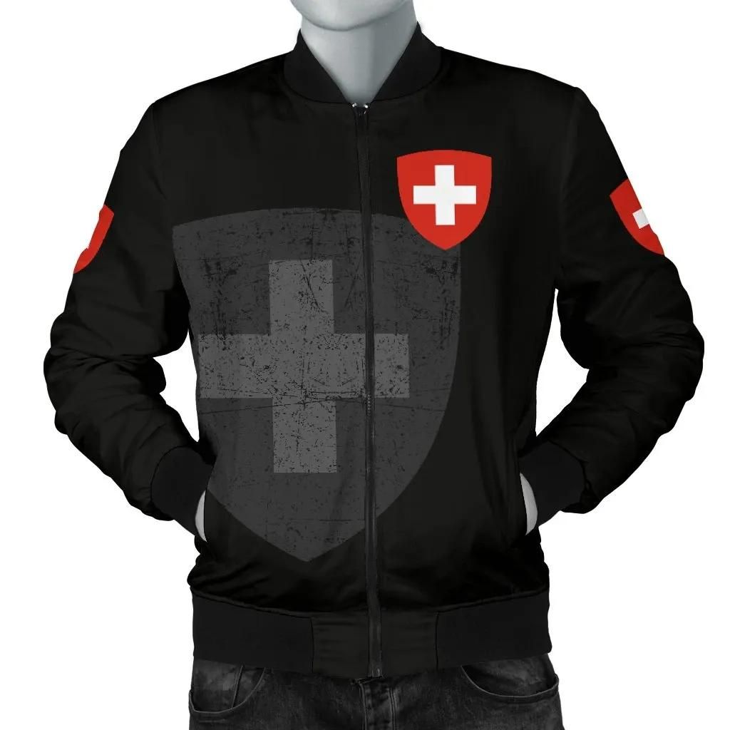 Switzerland Men's Bomber Jacket A7 Bomber Jacket Switzerland Men's Bomber Jacket A7 Bomber Jacket