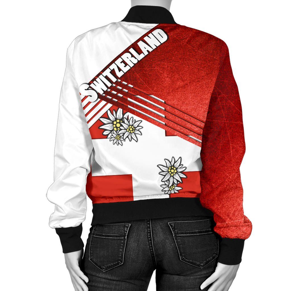 Switzerland-Womens-Bomber-Jacket-Coat-of-Arms-with-Edelweiss-BN15-Bomber-Jacket-1
