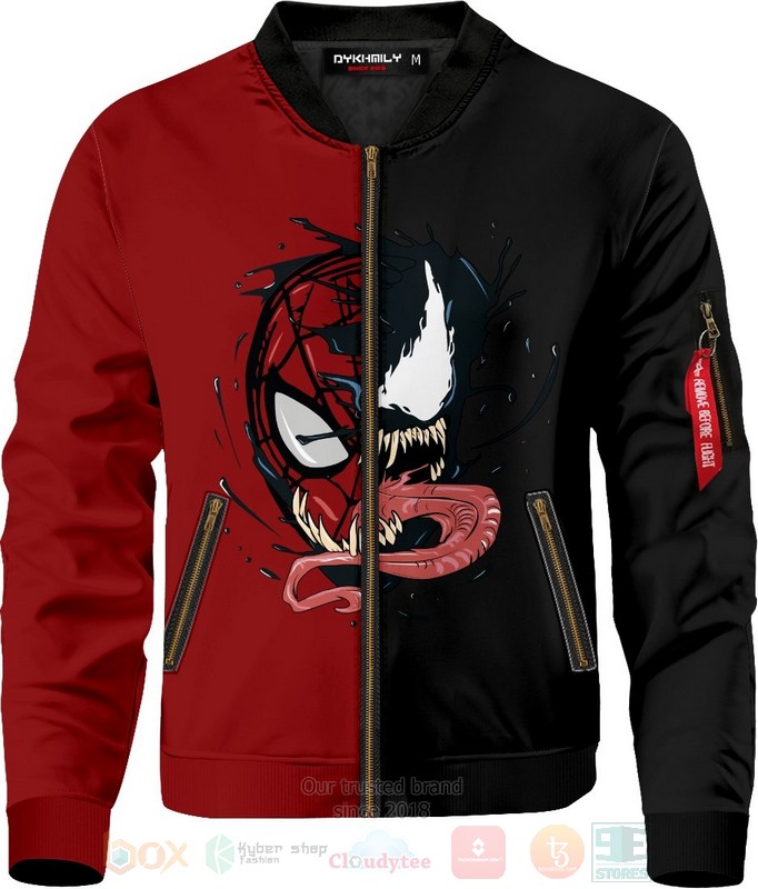 Symbiote Connection Bomber Jacket Symbiote Connection Bomber Jacket