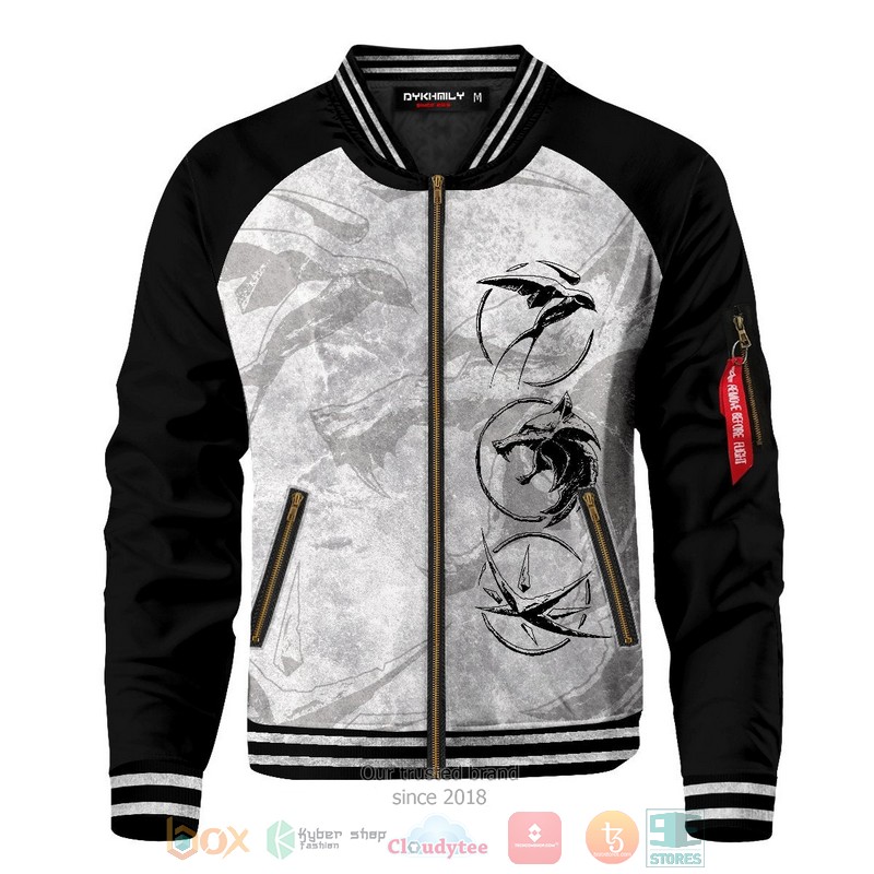 Symbols Entwine Bomber Jacket Symbols Entwine Bomber Jacket