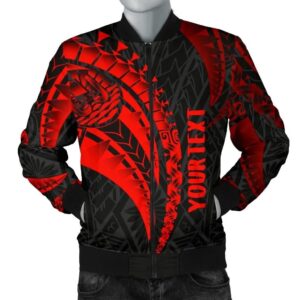 Tahiti Personalised Men's Bomber Jacket - Polynesian Tahiti Seal - BN25 Bomber Jacket