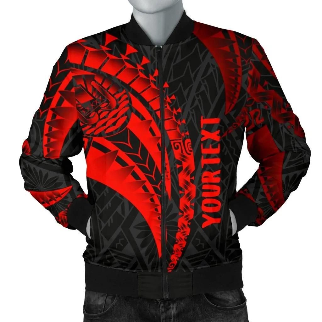 Tahiti Personalised Men's Bomber Jacket - Polynesian Tahiti Seal - BN25 Bomber Jacket Tahiti Personalised Men's Bomber Jacket - Polynesian Tahiti Seal - BN25 Bomber Jacket