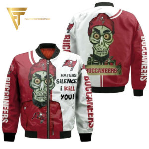 Tampa Bay Buccaneers Haters Silence I Kill You Achmed Bomber Jacket