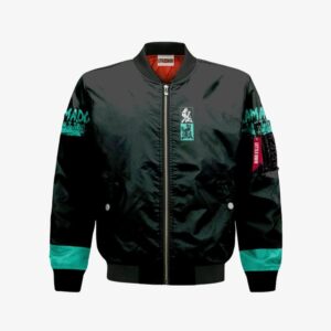 Tanjiro Kamado Bomber Jacket Custom KNY Cosplay Costumes Bomber Jacket
