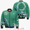 Tanjiro Kamado Demon Slayer Anime Cosplay Costume Green Bomber Jacket
