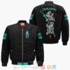 Tanjiro Kamado Demon Slayer Anime Costume Black Bomber Jacket