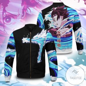 Tanjiro Water Style Bomber Jacket