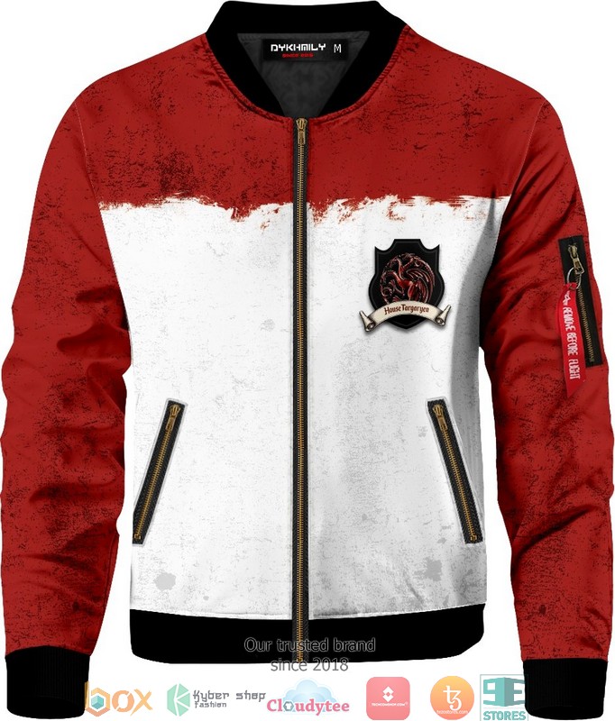 Team Targaryen Bomber Jacket Team Targaryen Bomber Jacket