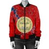 Tennessee Christmas Coat Of Arms Women Bomber Jacket X Style J78 Bomber Jacket