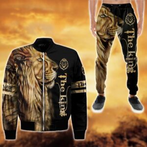 The King Combo Bomber Jacket + Sweatpant Bomber Jacket