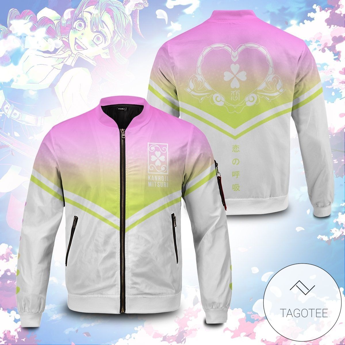 The Love Hashira Bomber Jacket The Love Hashira Bomber Jacket