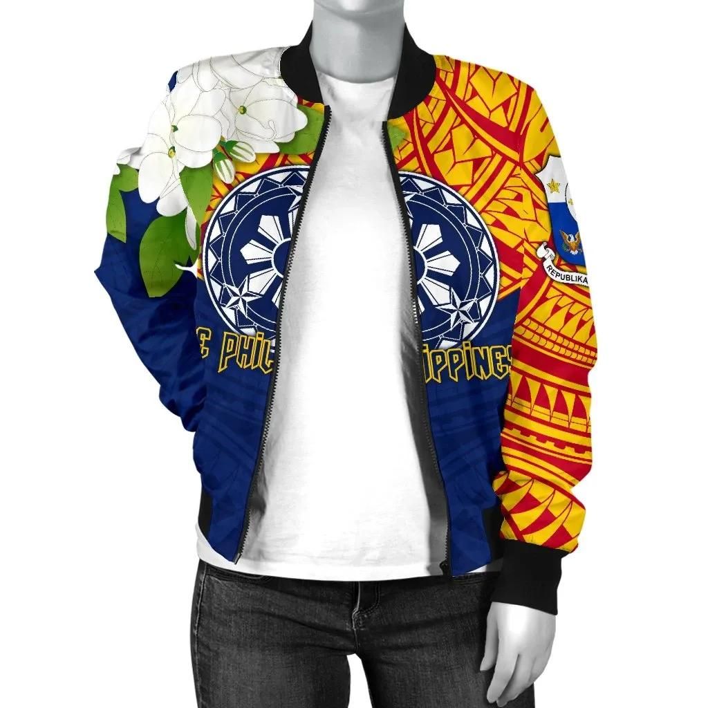 The-Philippines-Womens-Bomber-Jacket-Filipino-Sampaguita-BN15-Bomber-Jacket-2