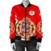 The Polish-Lithuanian Commonwealth Women's Bomber Jacket A7 Bomber Jacket
