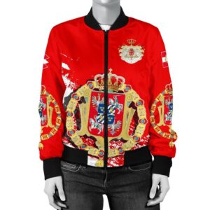 The Polish-Lithuanian Commonwealth Women's Bomber Jacket A7 Bomber Jacket