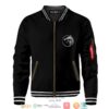 The White Wolf Bomber Jacket 2
