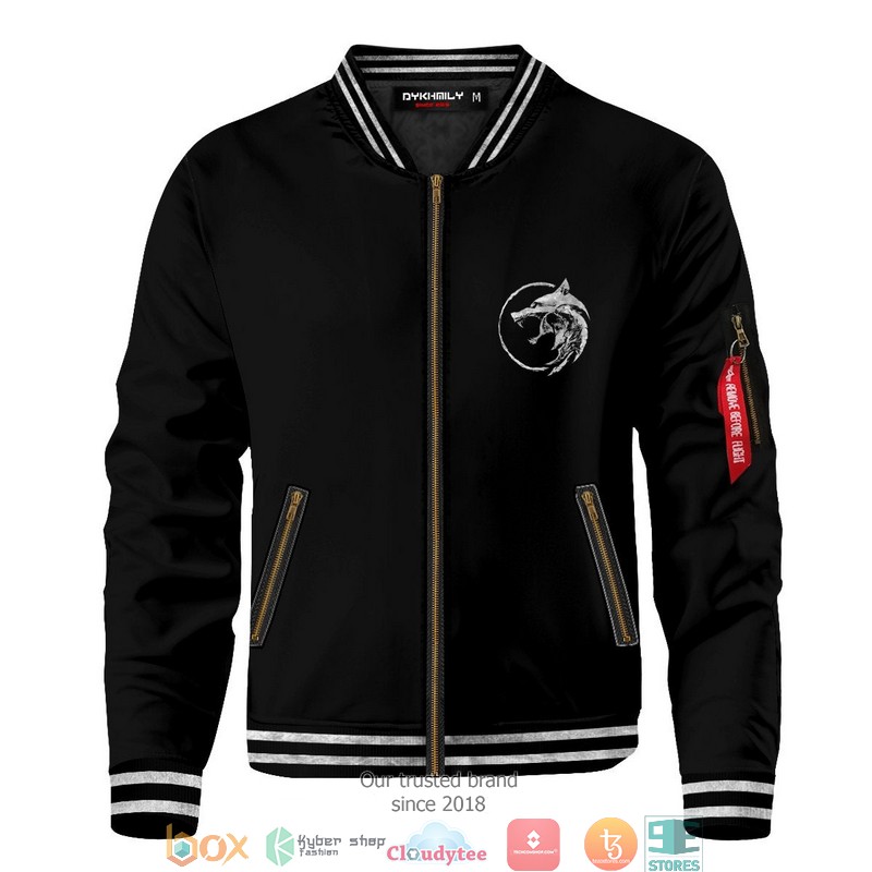 The White Wolf Bomber Jacket 2 The White Wolf Bomber Jacket 2