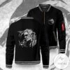 The White Wolf Bomber Jacket