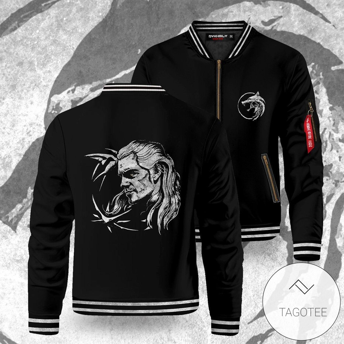 The White Wolf Bomber Jacket The White Wolf Bomber Jacket