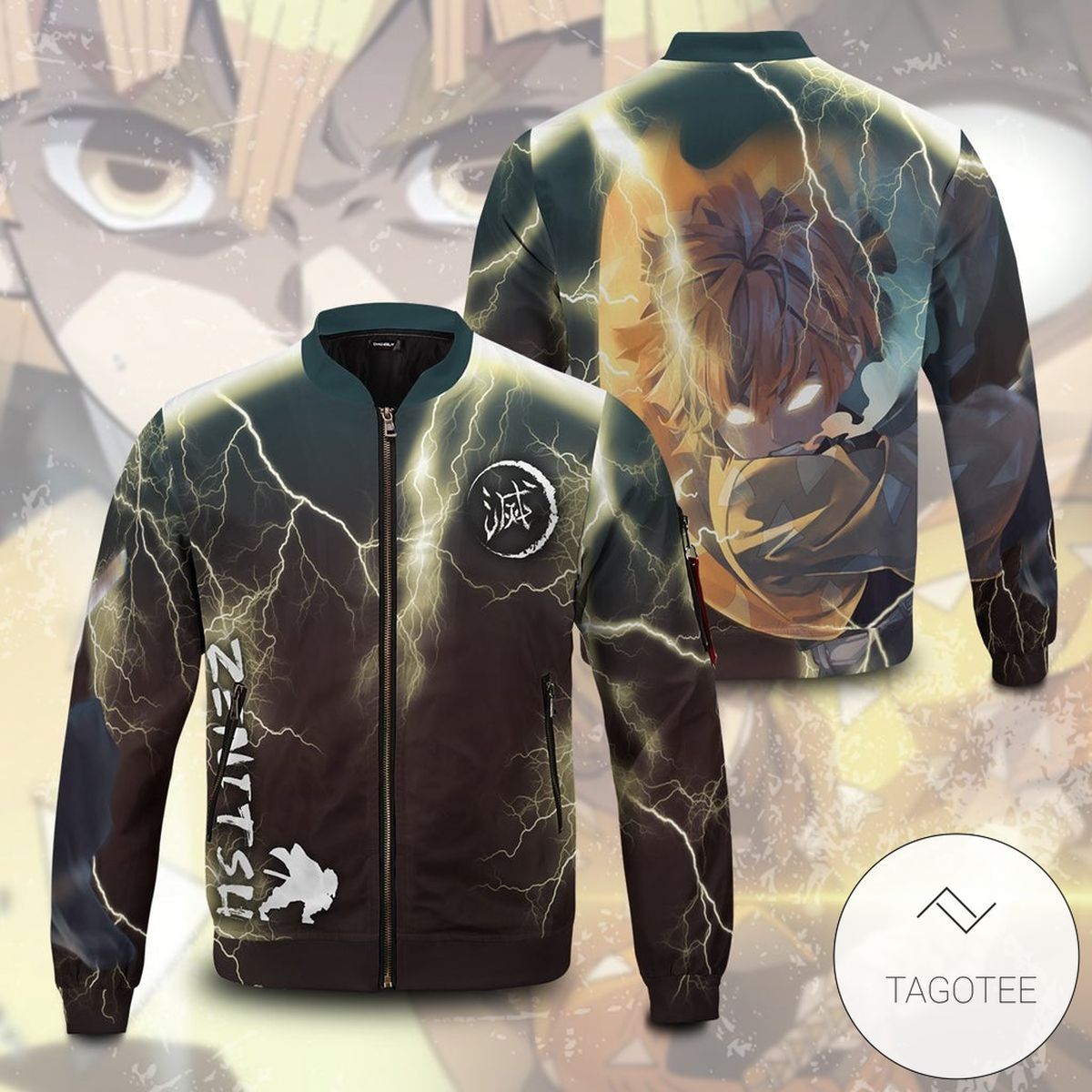 Thunderclap Flash Style Bomber Jacket Thunderclap Flash Style Bomber Jacket
