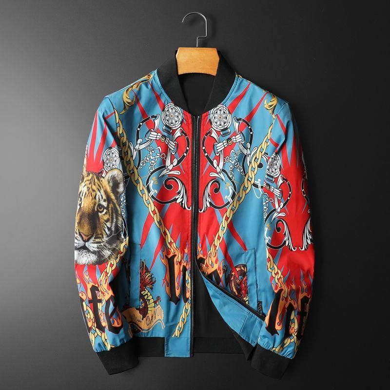 Tiger-Floral-Punk-Style-Bomber-Jacket-1