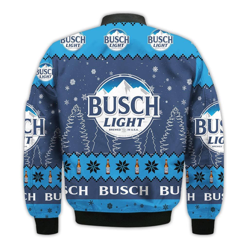 Tis-The-Season-Christmas-2022-Baby-Yoda-Groot-Santa-Claus-Deer-Unisex-Gift-Busch-Light-Beers-3D-Bomber-Jacket-2