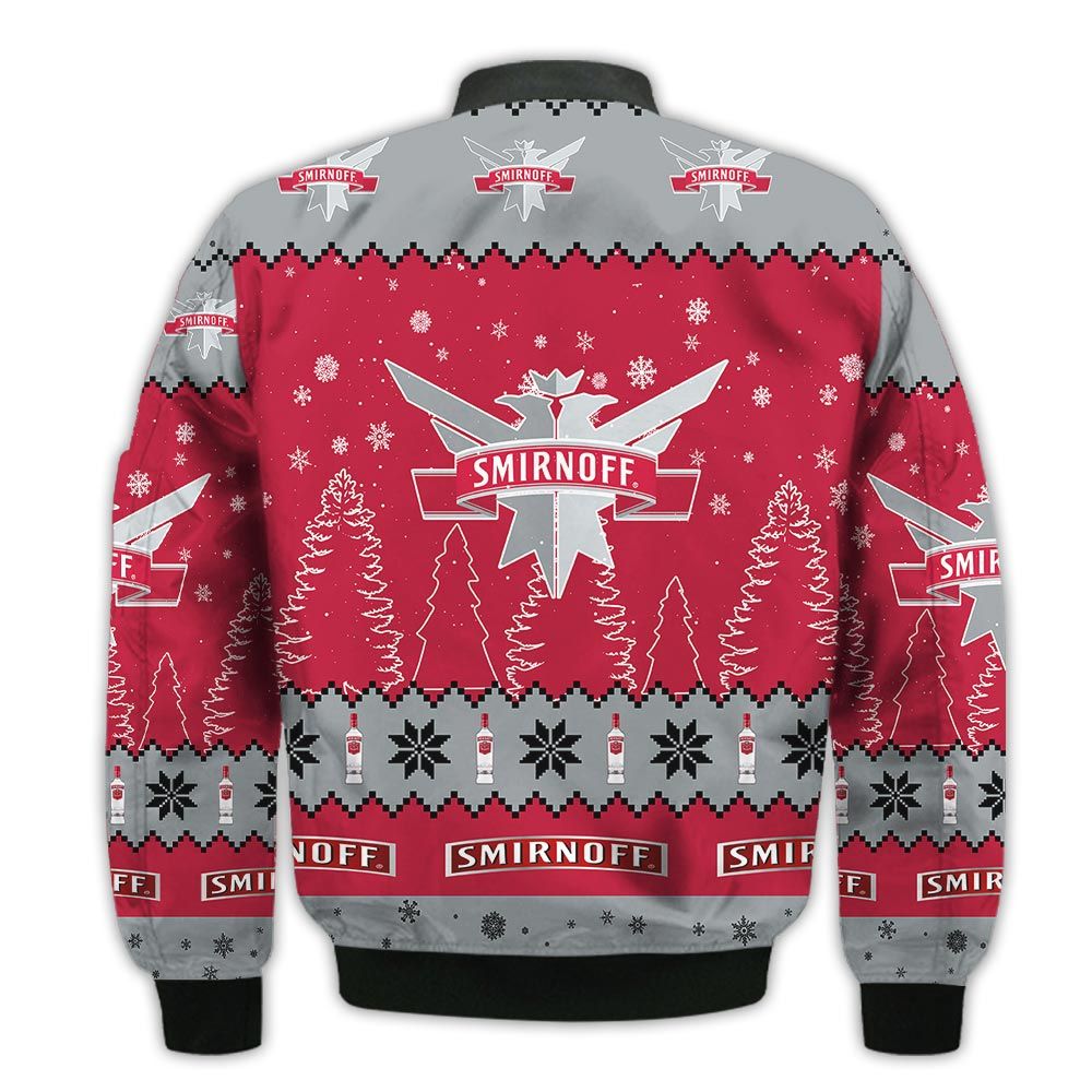Tis-The-Season-Christmas-2022-Baby-Yoda-Groot-Santa-Claus-Deer-Unisex-Gift-Smirnoff-Beers-3D-Bomber-Jacket-2