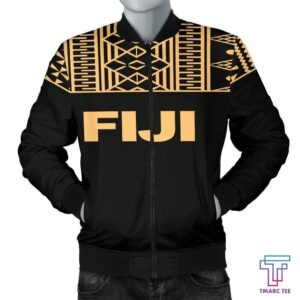 Tmarc Tee Fiji Bomber Jacket - Polynesian Gold Version - BN09 Bomber Jacket
