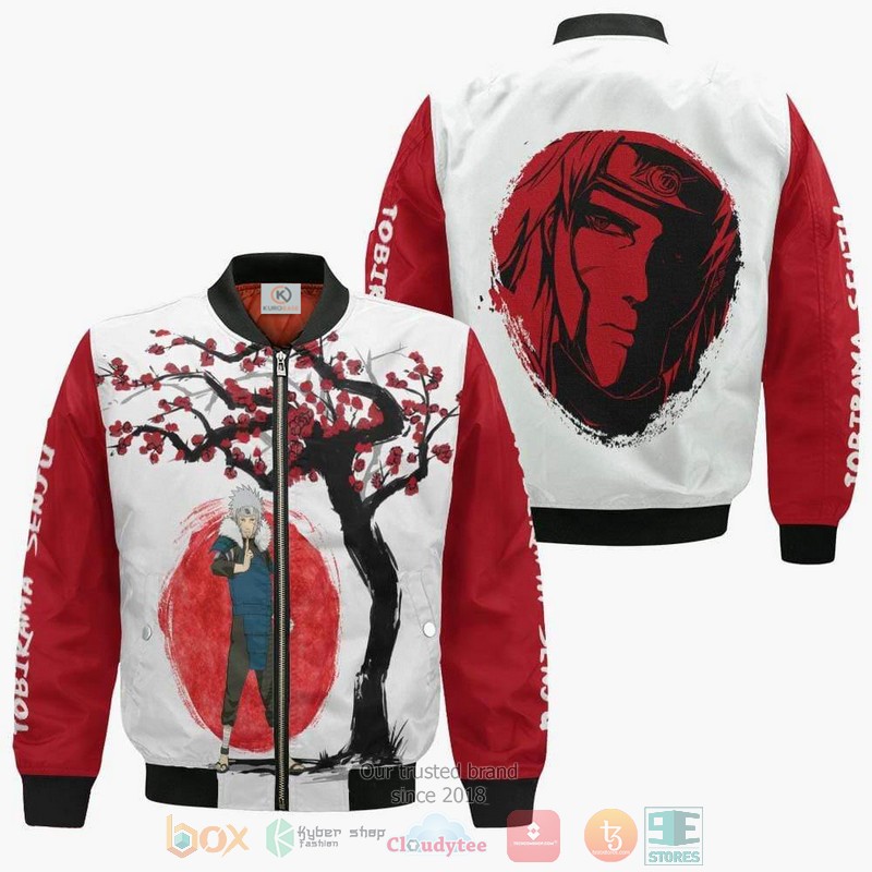 Tobirama Senju Naruto Outfits Anime Ninja Under The Sun Bomber Jacket Tobirama Senju Naruto Outfits Anime Ninja Under The Sun Bomber Jacket