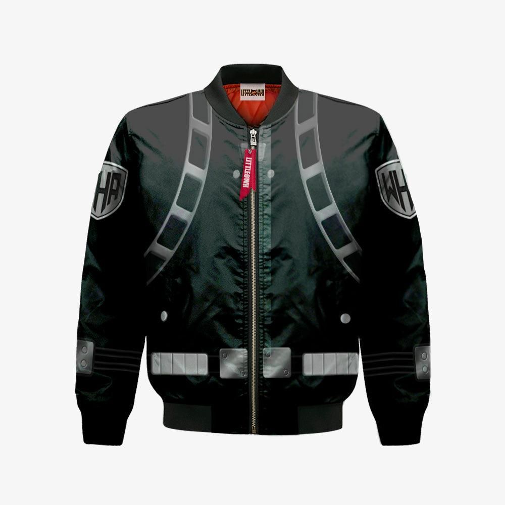 Todoroki Shoto Bomber Jacket Custom MHA Uniform The Three Musketeers Cosplay Costumes Bomber Jacket Todoroki Shoto Bomber Jacket Custom MHA Uniform The Three Musketeers Cosplay Costumes Bomber Jacket