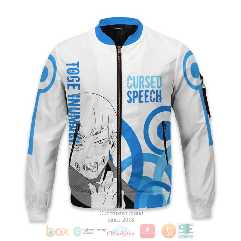 Toge Cursed Speech Bomber Jacket Toge Cursed Speech Bomber Jacket