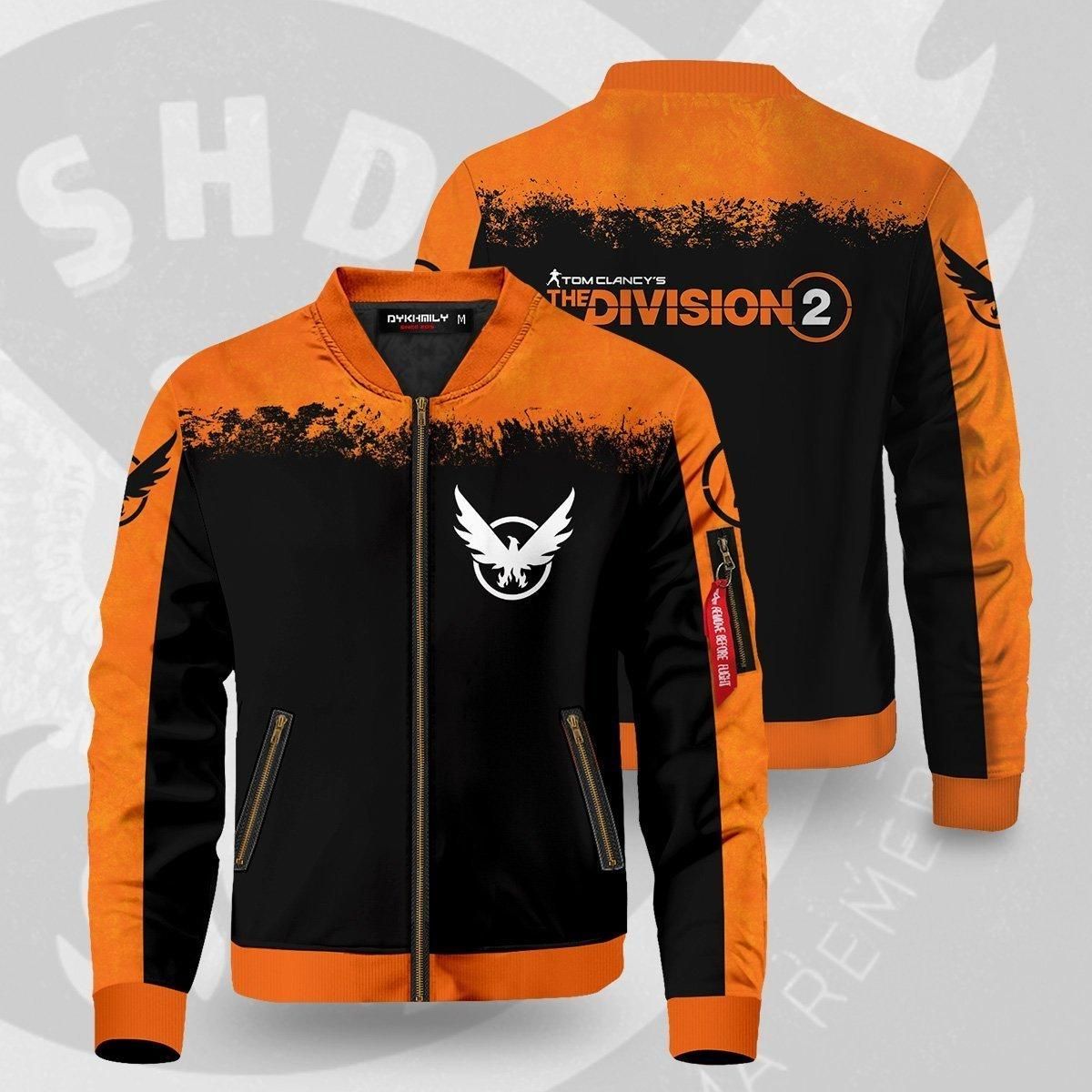 Tom Clancys The Division 2 Bomber Jacket Tom Clancys The Division 2 Bomber Jacket