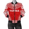Tonga Flag Polynesian Chief Women'S Bomber Jacket - Bn10 Bomber Jacket