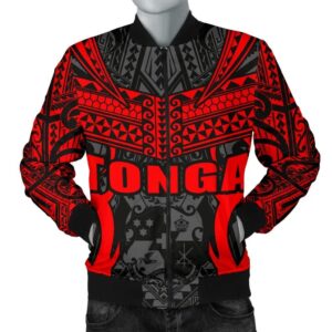 Tonga Jacket - Kingdom of Tonga Men's Bomber J0 Bomber Jacket