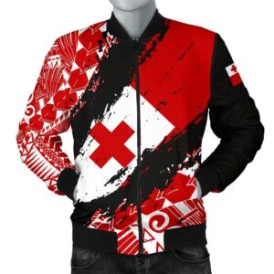 Tonga Men's bomber Jacket - Nora Style J9 Bomber Jacket
