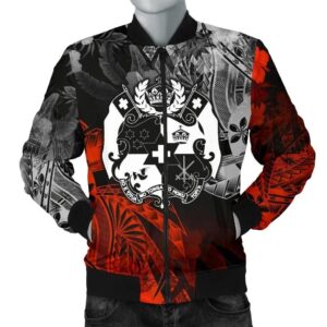 Tonga Polynesian Bomber - Vintage Polynesian Style - BN1525 Bomber Jacket
