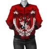 Tonga Polynesian Coconut Women's Bomber Jacket A02 Bomber Jacket