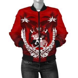 Tonga Polynesian Coconut Women's Bomber Jacket A02 Bomber Jacket