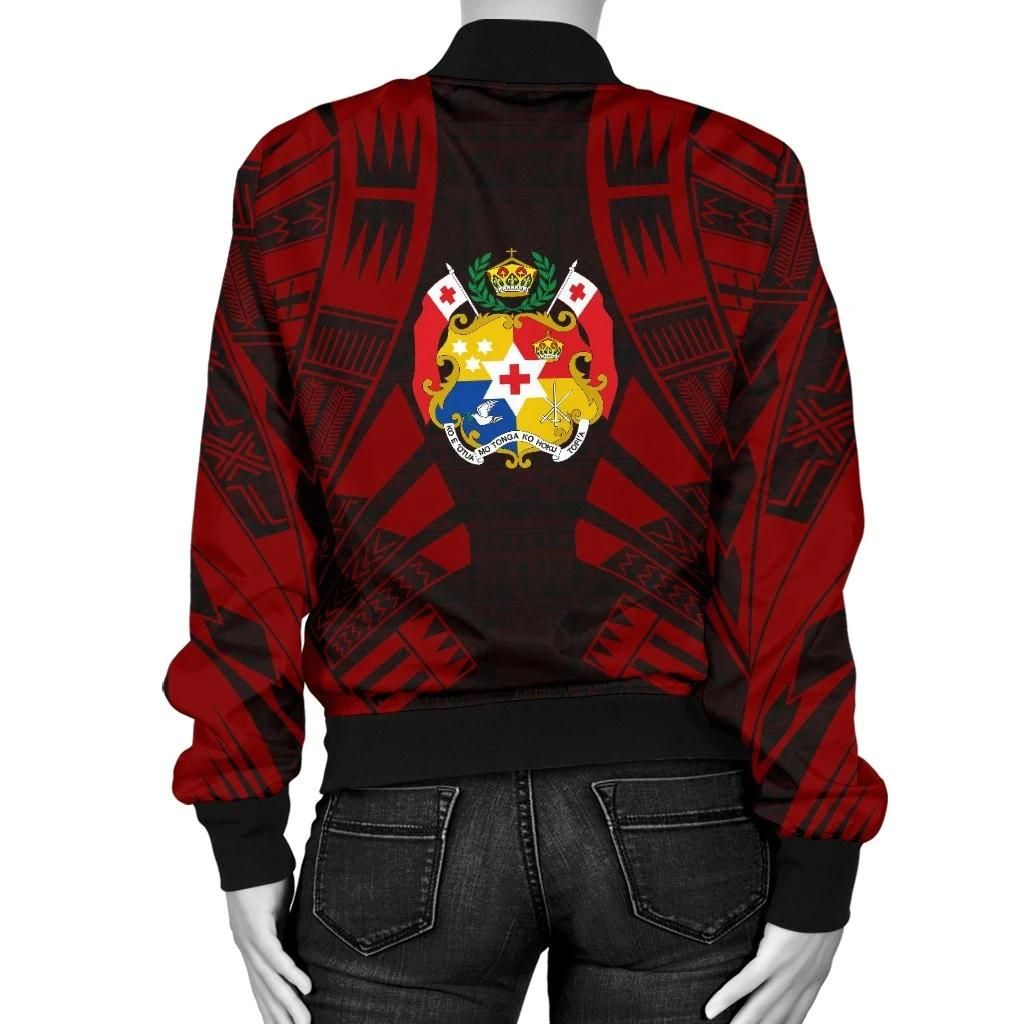 Tonga-Women-Bomber-Jacket-Polynesian-Tattoo-Red-BN0110-Bomber-Jacket-1