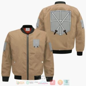 Training Corps Attack On Titan Anime Cosplay Costume Bomber Jacket