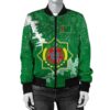 Turkmenistan Christmas Coat Of Arms Women Bomber Jacket X Style J78 Bomber Jacket