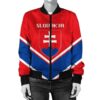 Turks and Caicos Islands Coat Of Arms Women Bomber Jacket Lucian Style JW5 Bomber Jacket