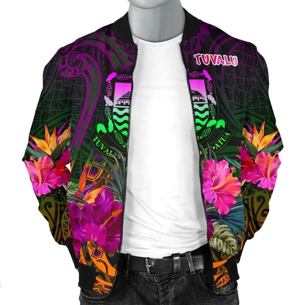 Tuvalu-Mens-Bomber-Jacket-Summer-Hibiscus-BN15-Bomber-Jacket-2