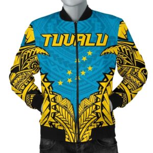 Tuvalu Premium Men's Bomber Jacket A7 Bomber Jacket